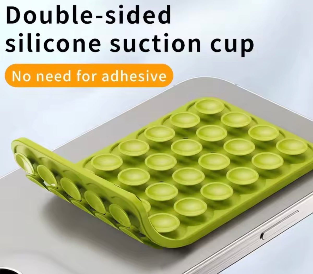 Double-Sided Suction Pad – Reusable Silicone Suction Mount Pad