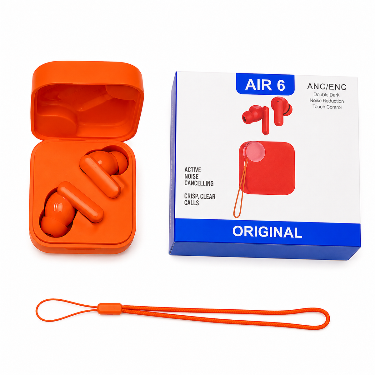 Air 6 Wireless Earbuds - Touch Control