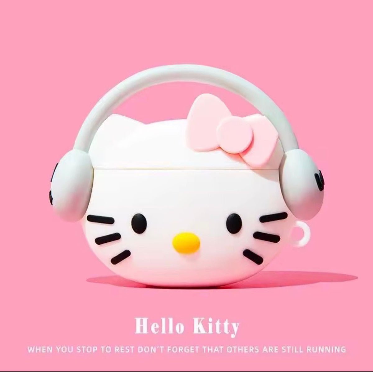 3D Cartoon Silicone Case Cover for Pro 2 Earbuds with Keychain