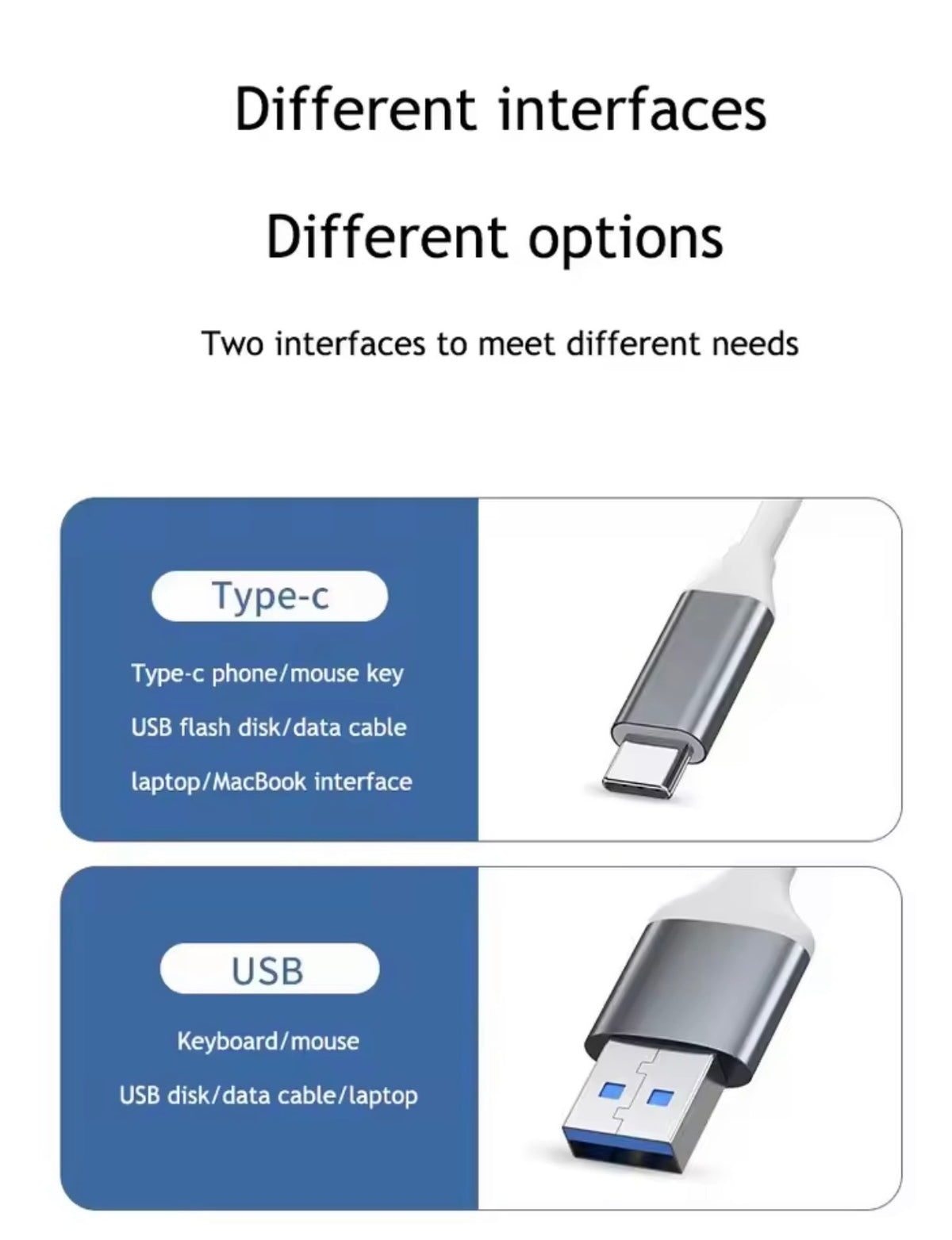 4-Port USB 3.0 Hub with Type-C Adapter