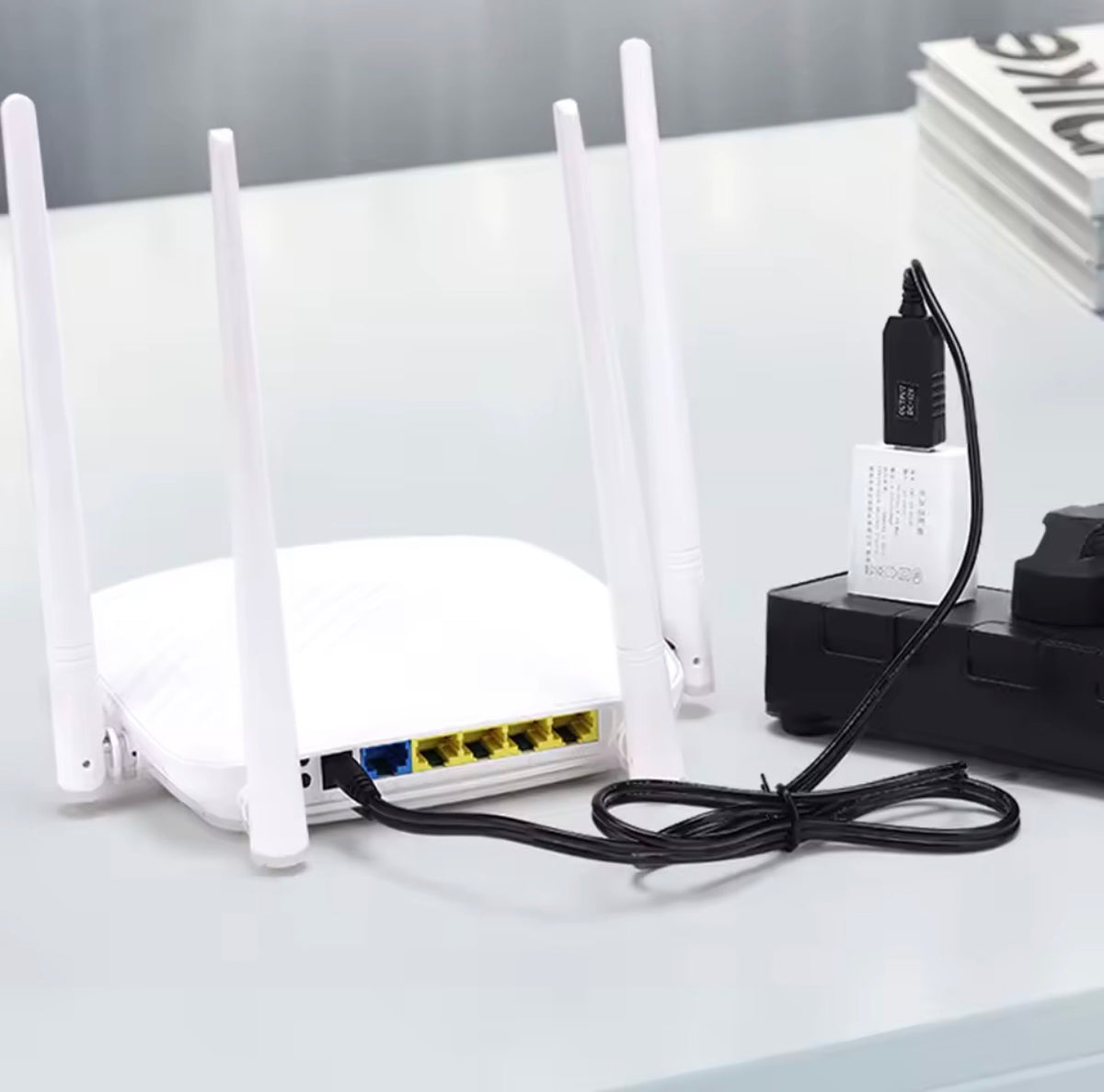 USB 5V to 12V DC Power Cable Power Bank to WiFi Router Converter