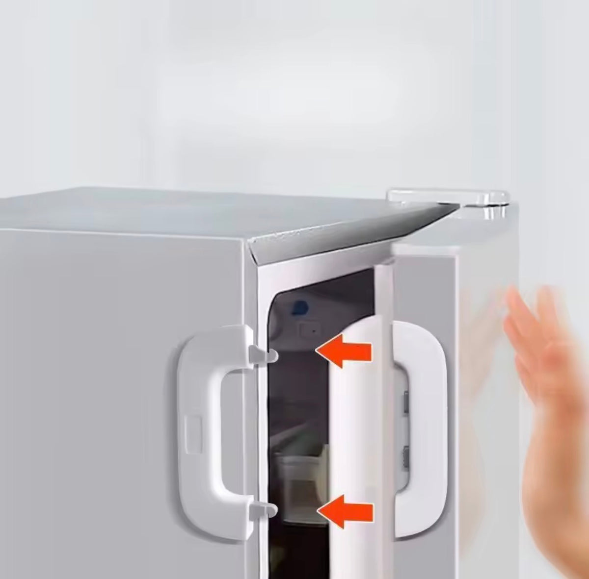Child Safety Refrigerator Lock | Baby Safety Door Lock | Anti-Pinch Refrigerator Door Security Buckle