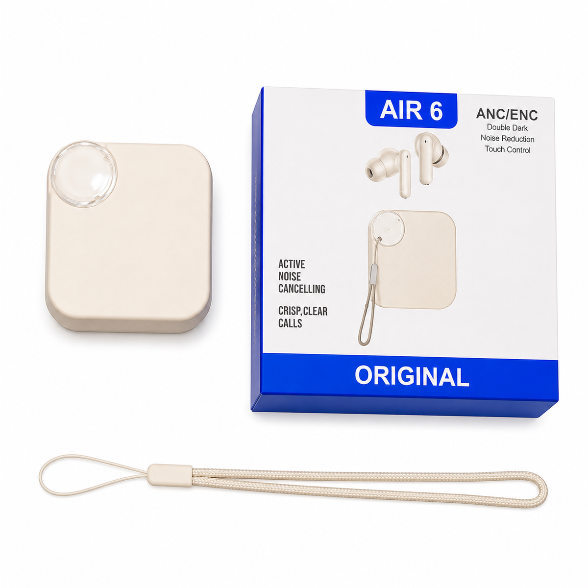 Air 6 Wireless Earbuds - Touch Control