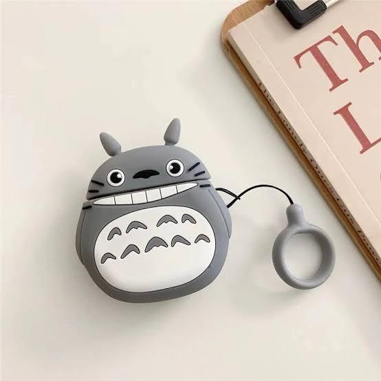 3D Cartoon Silicone Case Cover for Pro 2 Earbuds with Keychain
