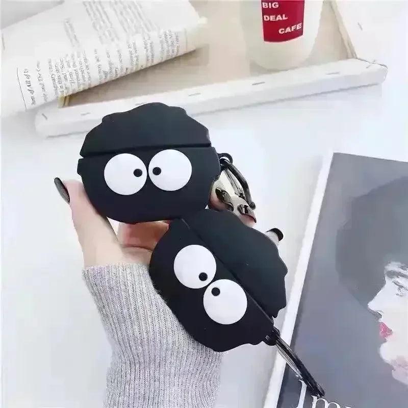 3D Cartoon Silicone Case Cover for Pro 2 Earbuds with Keychain