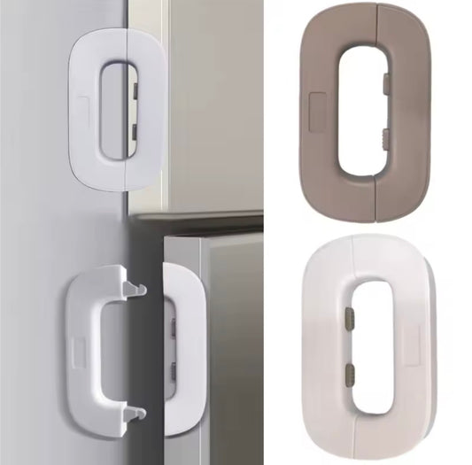 Child Safety Refrigerator Lock | Baby Safety Door Lock | Anti-Pinch Refrigerator Door Security Buckle