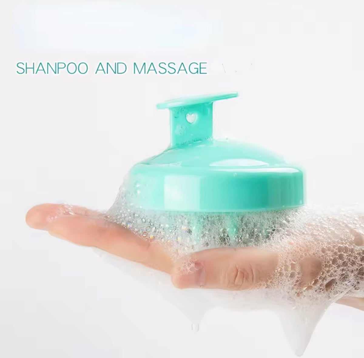 Silicone Scalp Massage Shampoo Brush | Hair Washing & Scalp Massage Comb | Soft Silicone Bath Shower