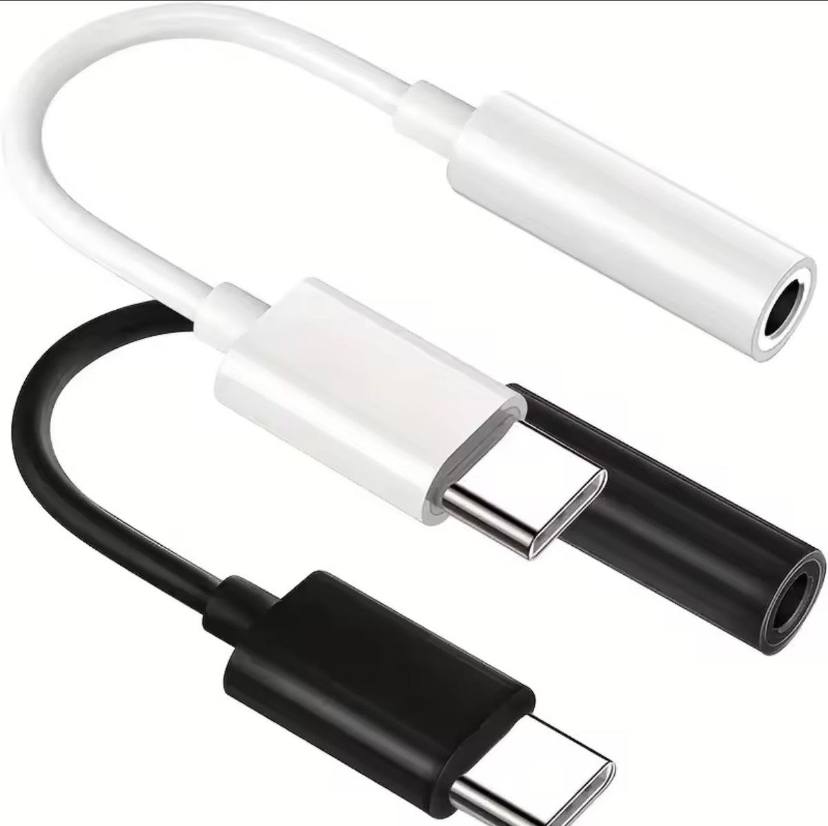 Type-C to 3.5mm Audio Adapter - Headphone Jack Converter