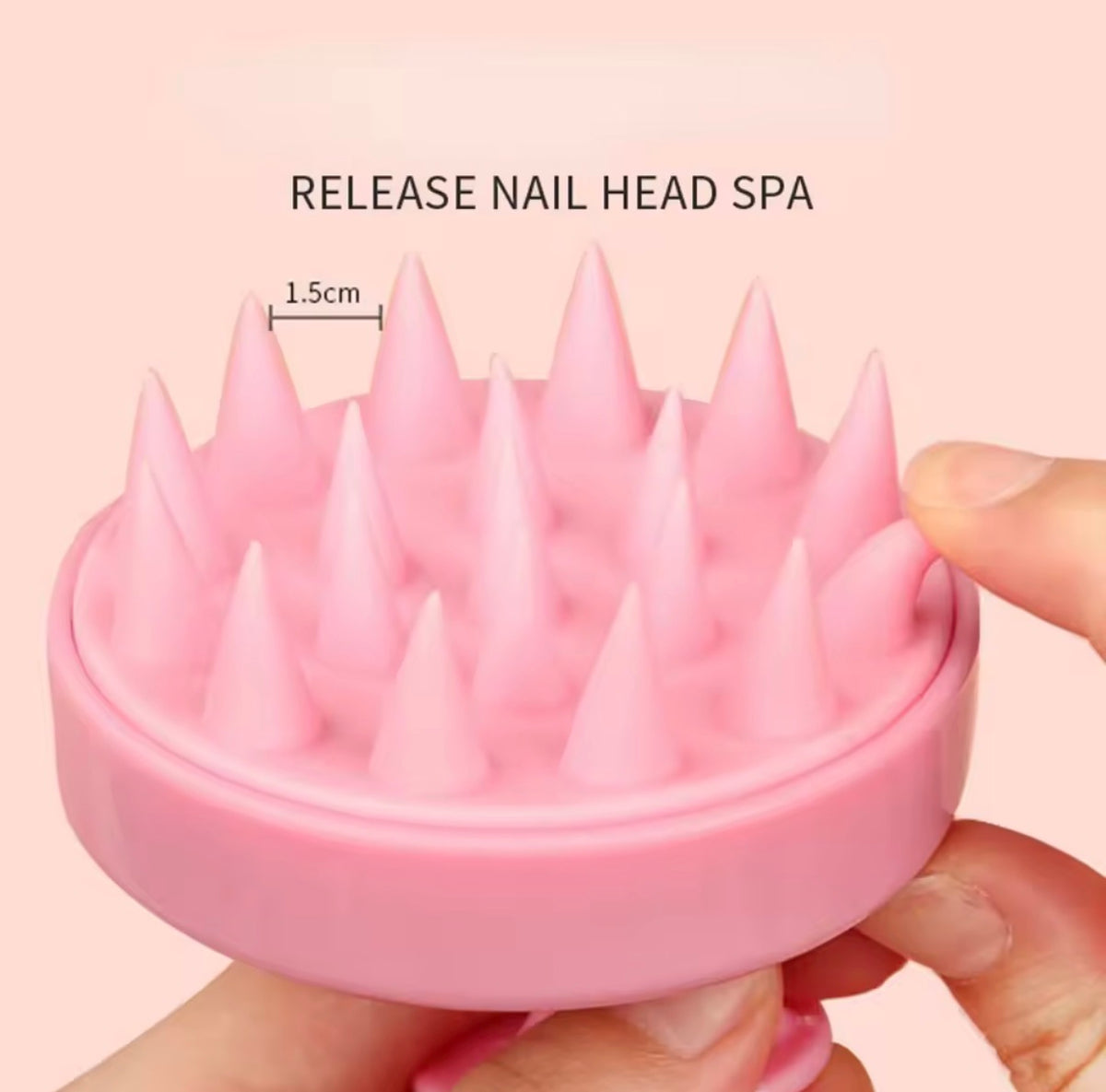 Silicone Scalp Massage Shampoo Brush | Hair Washing & Scalp Massage Comb | Soft Silicone Bath Shower