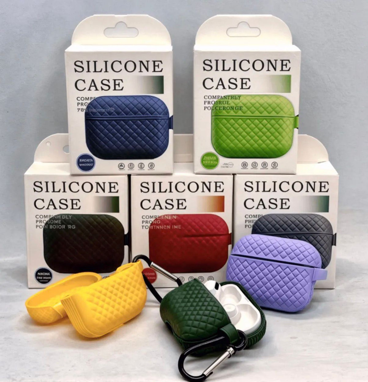 Pro 2 Silicone Protective Case Cover with Keychain