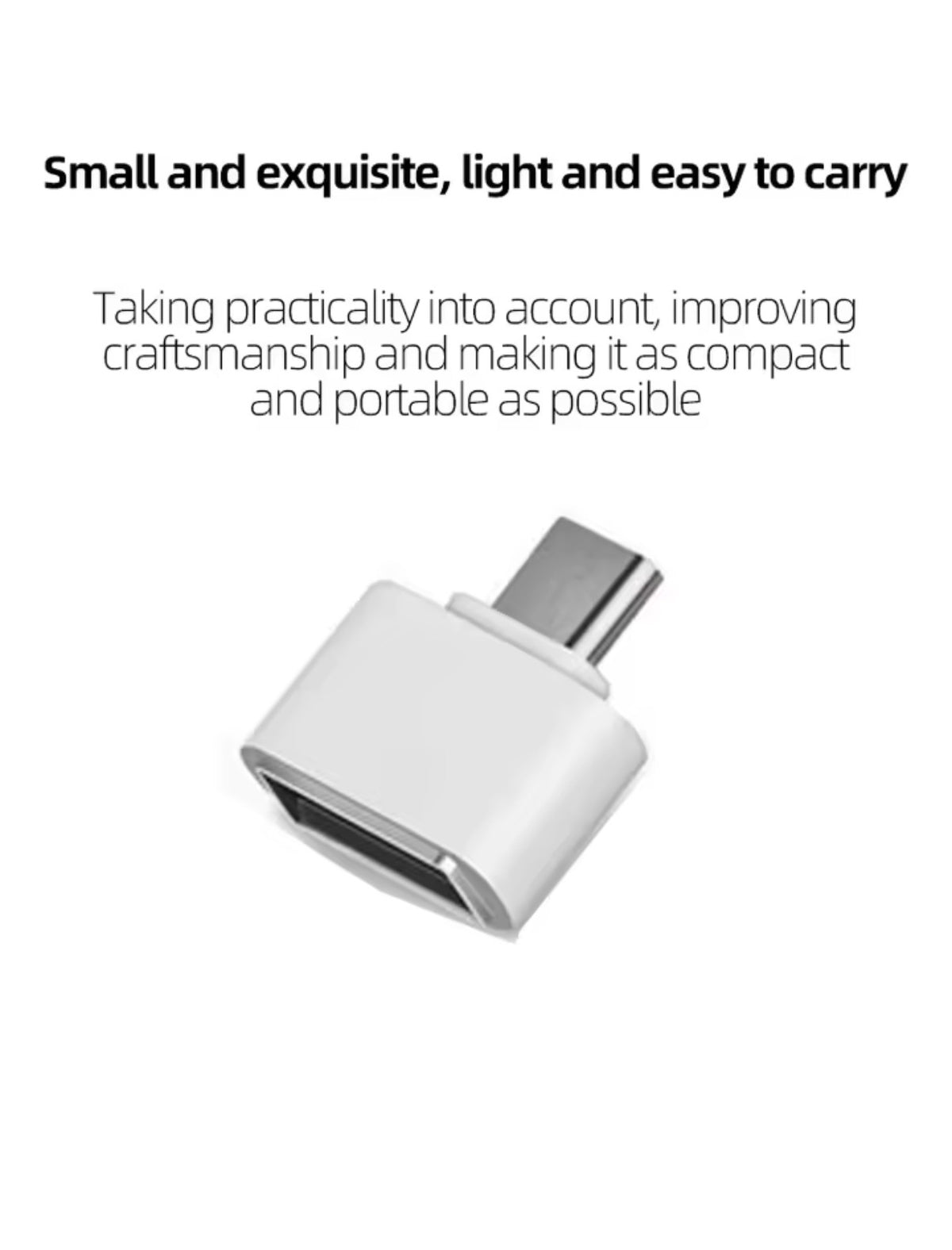 USB OTG Adapter – USB Female to Android Male Converter