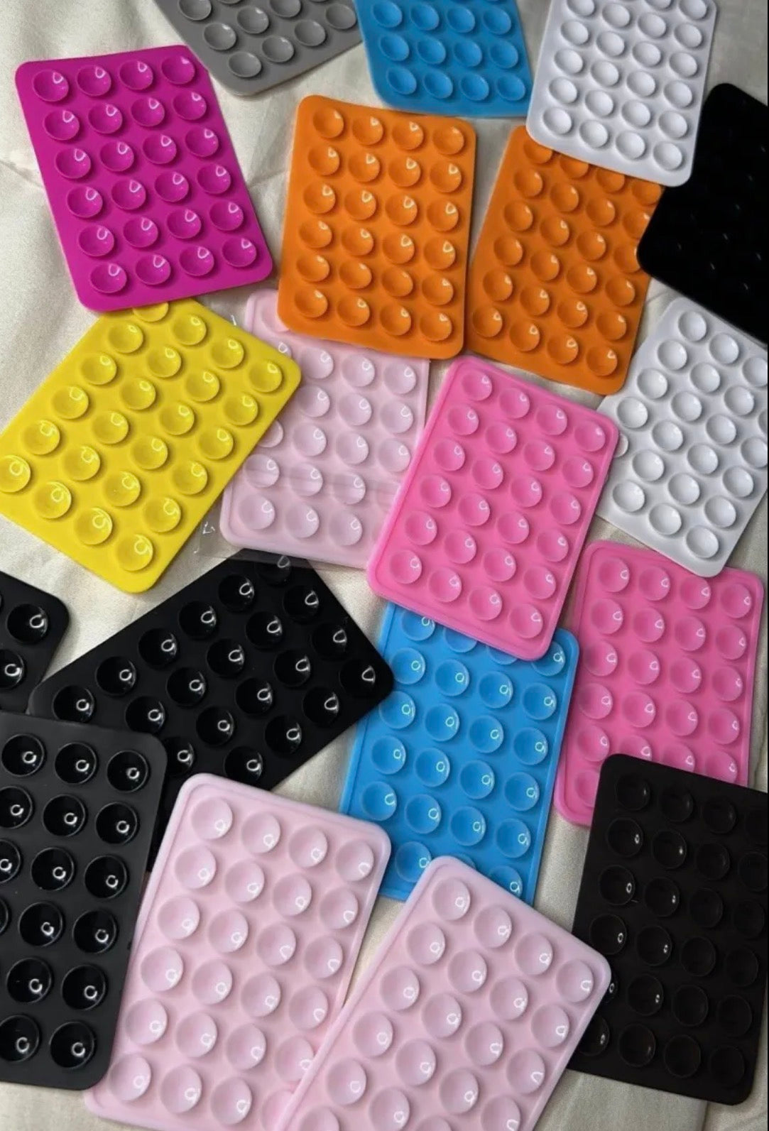 Double-Sided Suction Pad – Reusable Silicone Suction Mount Pad