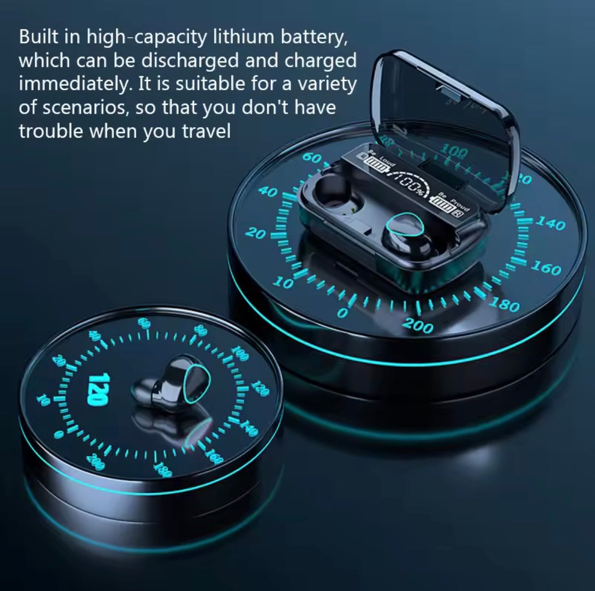M10 Wireless Earbuds - Touch Control