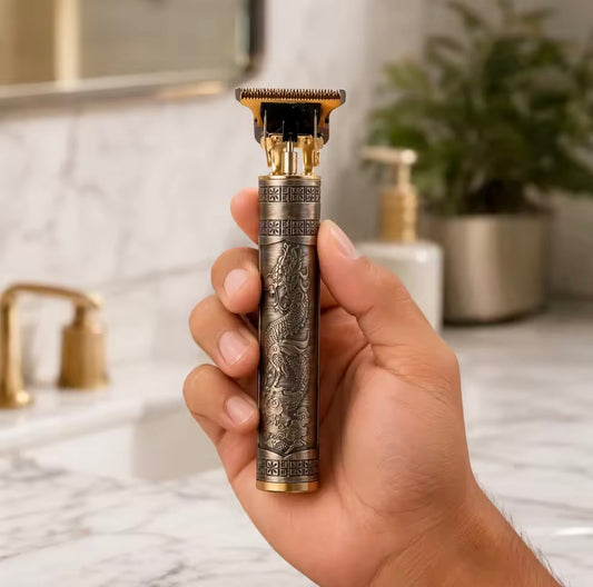 Vintage T9 Hair Trimmer | Professional Cordless Hair Clipper | Rechargeable Electric Hair, Beard & Body Trimmer for Men & Women