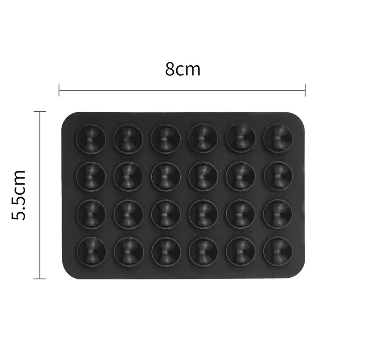 Double-Sided Suction Pad – Reusable Silicone Suction Mount Pad