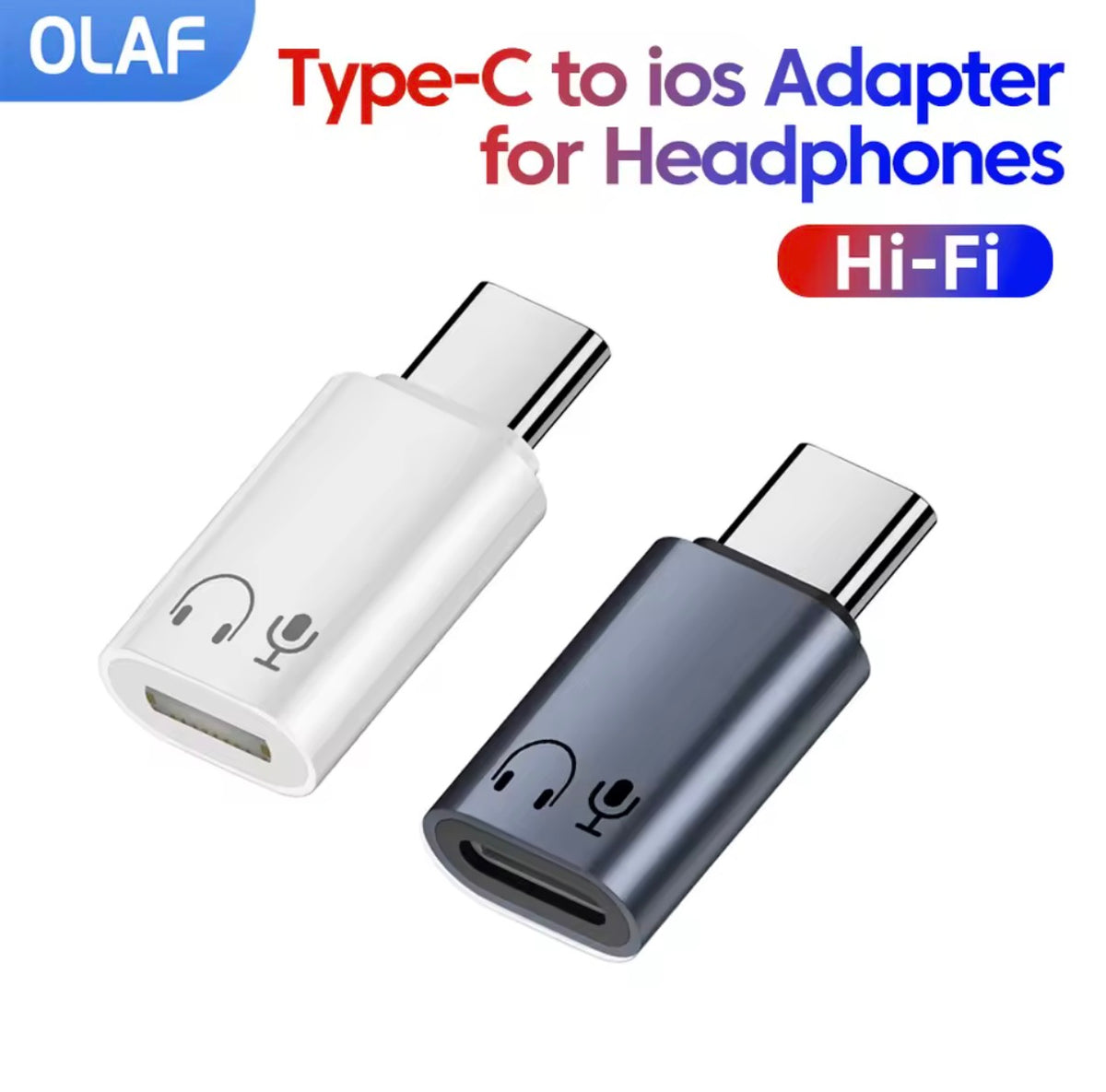 Type-C Male to Female iOS Connector