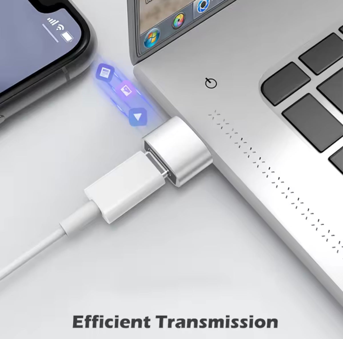 USB Type-C Male to USB Female OTG Adapter