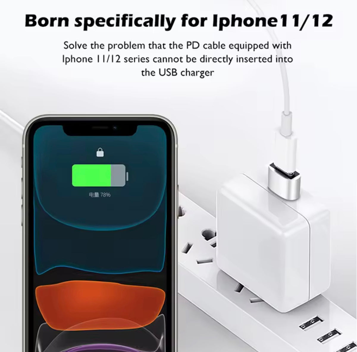 USB Type-C Male to USB Female OTG Adapter