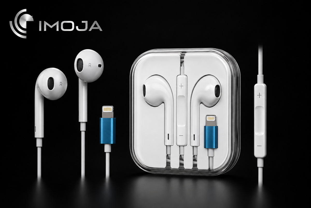 Pop-Up iOS Wired Earphones - Lightning